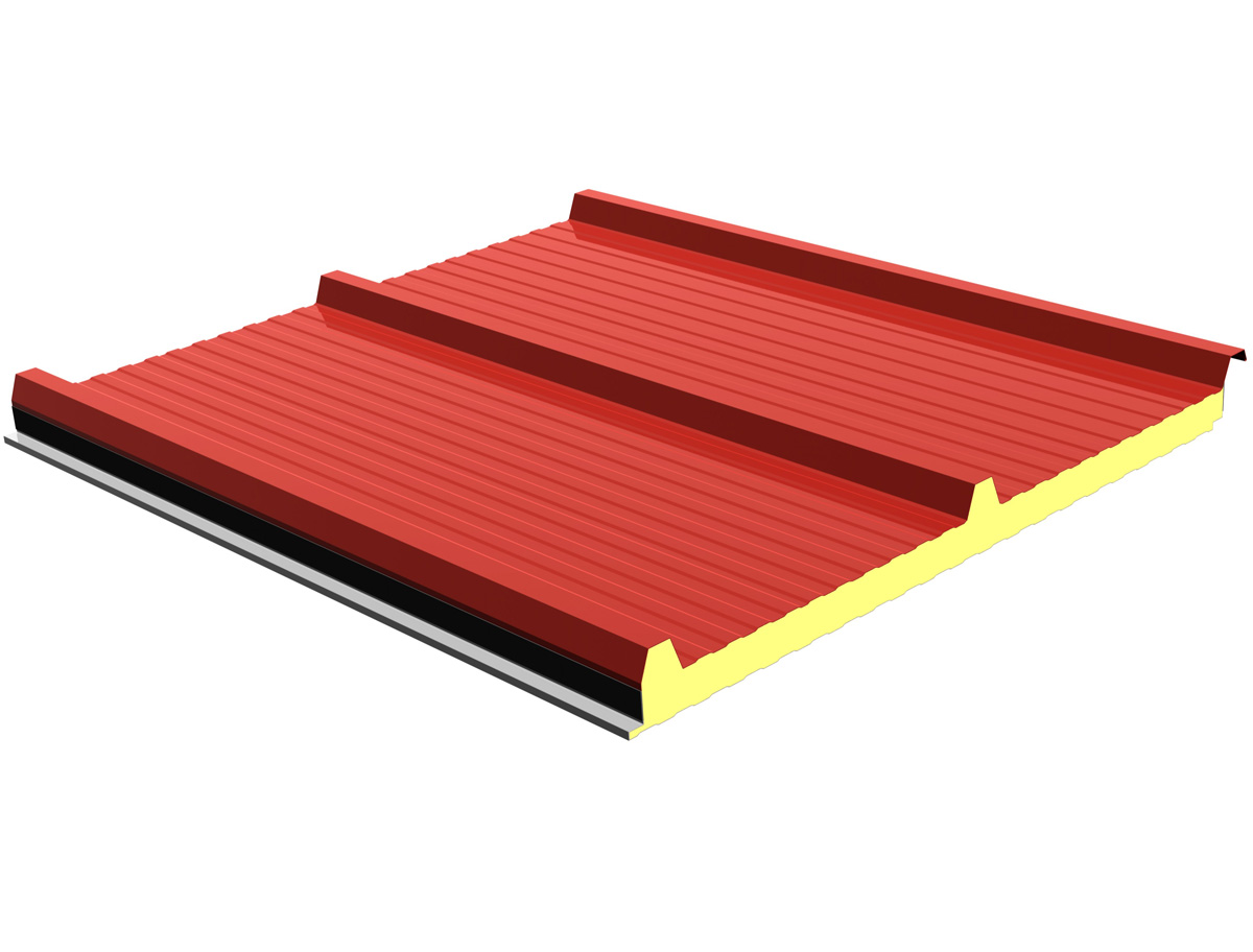 Roof Panel PUR/PIR 3 Ribs